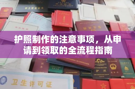 襄城护照制作的注意事项，从申请到领取的全流程指南