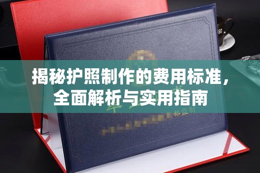 襄城揭秘护照制作的费用标准，全面解析与实用指南