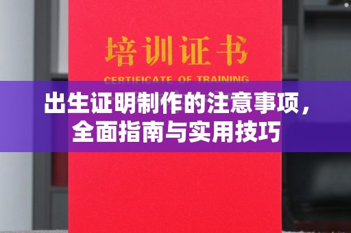 襄城出生证明制作的注意事项，全面指南与实用技巧
