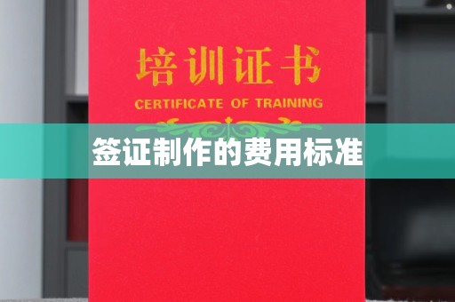 襄城签证制作的费用标准
