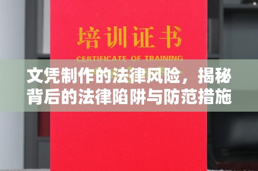 襄城文凭制作的法律风险，揭秘背后的法律陷阱与防范措施